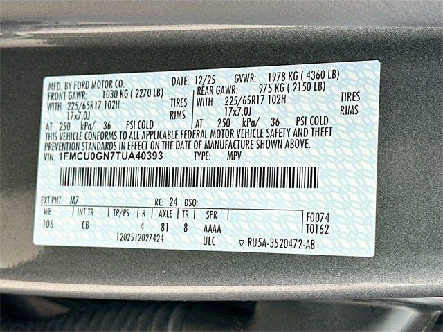 2026 Ford Escape Active