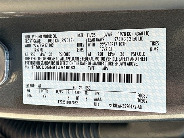 2026 Ford Escape Active