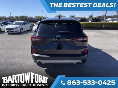 2025 Ford Escape Hybrid Platinum PREMIUM