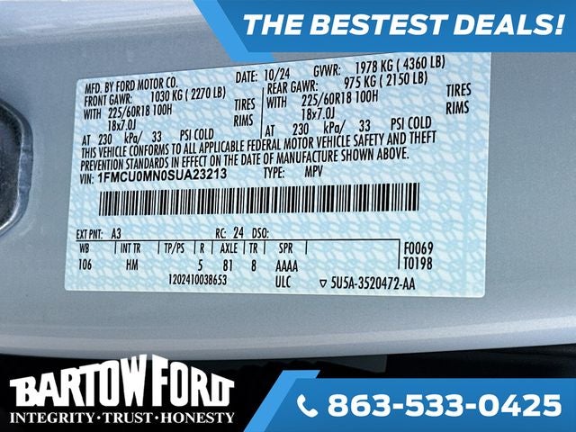 2025 Ford Escape ST-Line