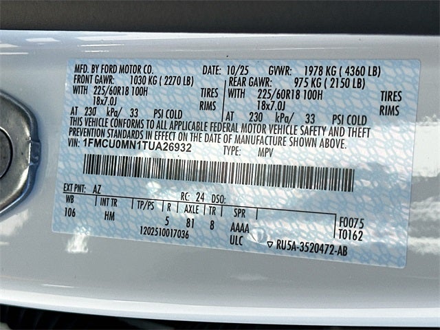 2026 Ford Escape ST-Line