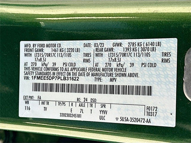 2023 Ford Bronco 2.7 ECOBOOST