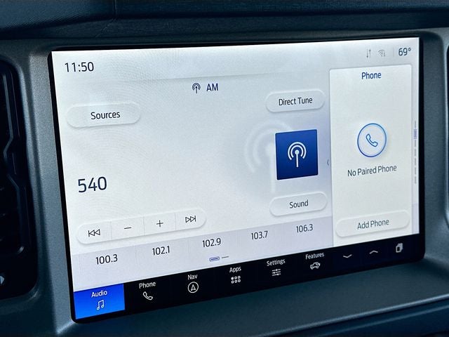 2025 Ford Bronco Outer Banks 2.7 BLACK APPEARANCE