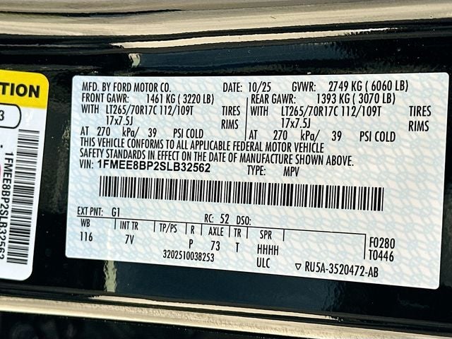 2025 Ford Bronco Outer Banks 2.7 BLACK APPEARANCE