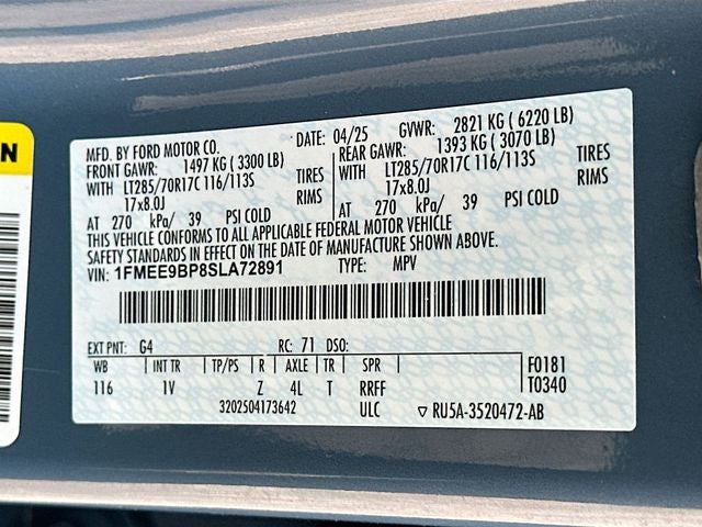 2025 Ford Bronco Badlands 2.7 ECOBOOST