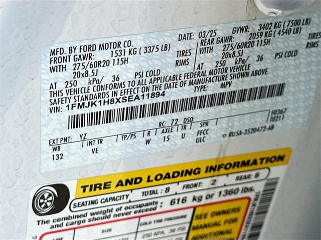 2025 Ford Expedition Max Active 3.5 ECOBOOST