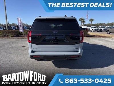 2025 Ford Expedition Max Platinum STEALTH PERFORMANCE PACKAGE