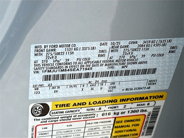 2025 Ford Expedition Platinum