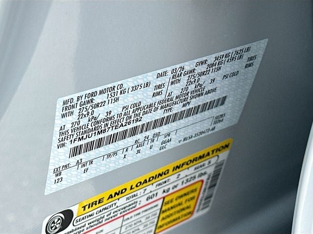 2026 Ford Expedition Platinum