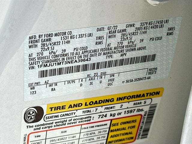 2022 Ford Expedition Platinum