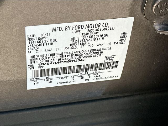 2021 Ford Explorer XLT