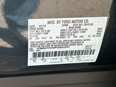 2023 Ford Explorer ST-Line