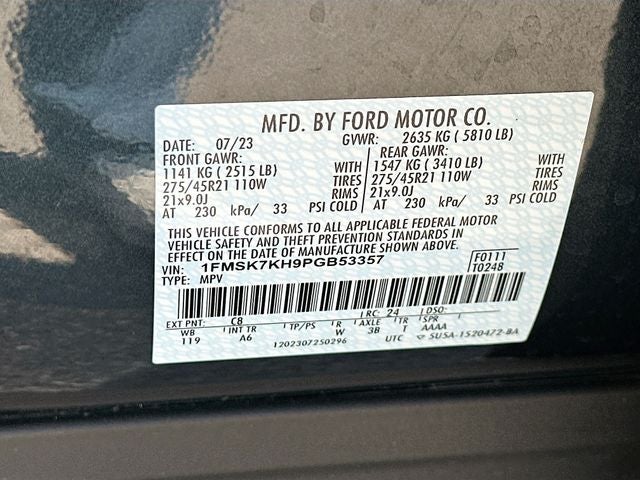 2023 Ford Explorer ST-Line