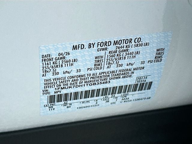 2026 Ford Explorer Active