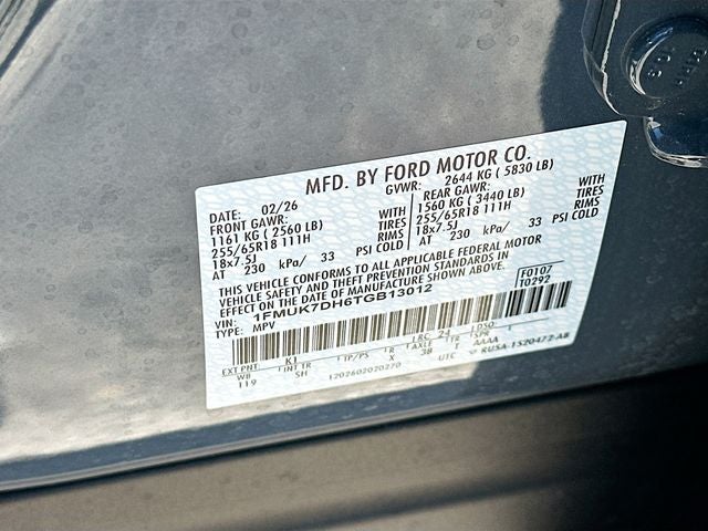 2026 Ford Explorer Active