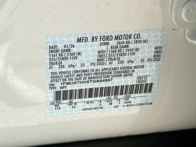 2026 Ford Explorer Platinum