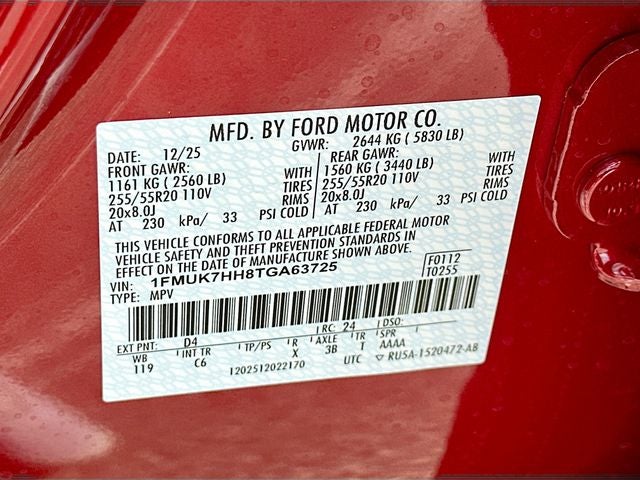 2026 Ford Explorer Platinum