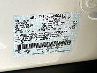 2026 Ford Explorer Platinum