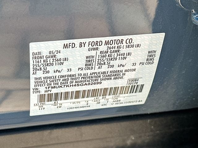 2025 Ford Explorer ST-Line