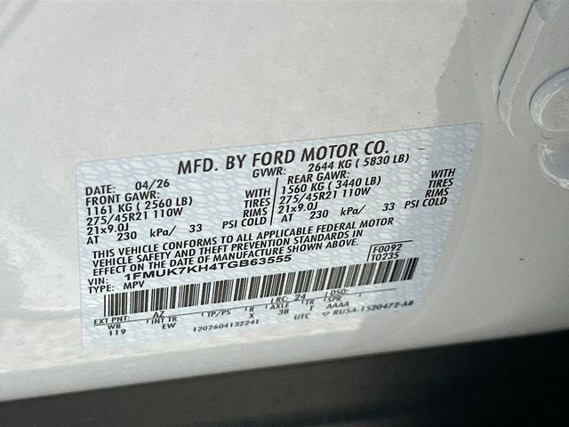 2026 Ford Explorer ST-Line
