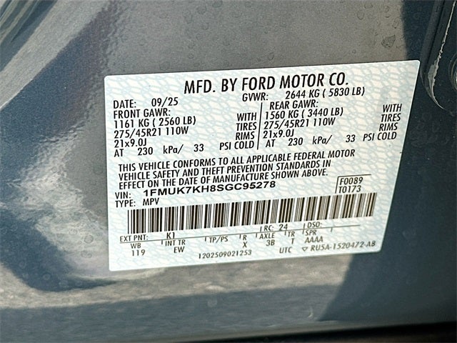 2025 Ford Explorer ST-Line