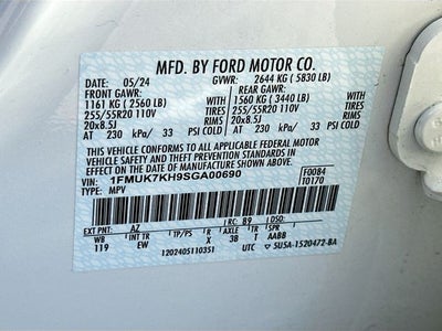 2025 Ford Explorer ST-Line