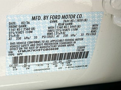 2026 Ford Explorer ST-Line
