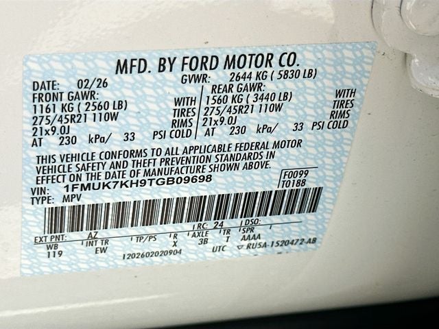 2026 Ford Explorer ST-Line