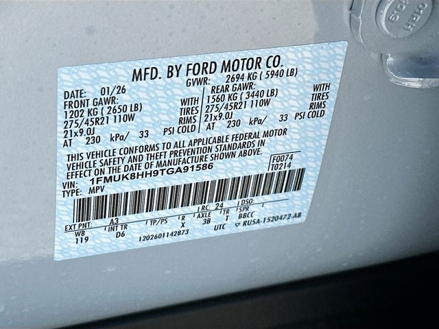 2026 Ford Explorer Platinum