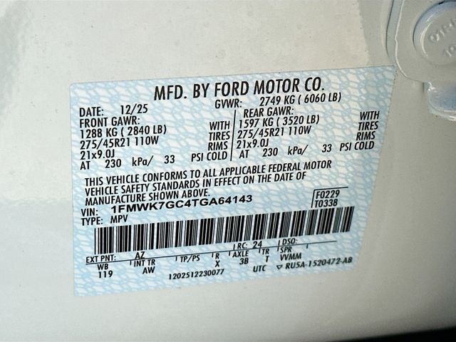 2026 Ford Explorer ST