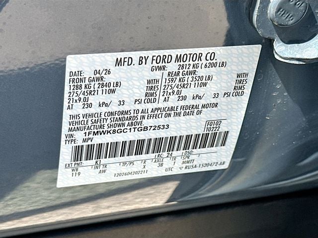 2026 Ford Explorer ST