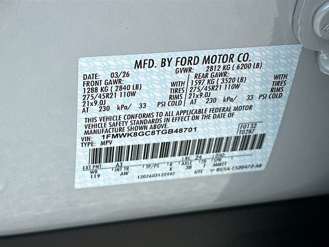 2026 Ford Explorer ST