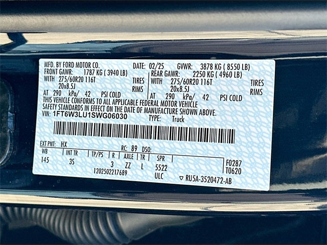 2025 Ford F-150 Lightning Flash EXTENDED BATTERY