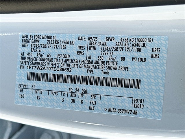 2026 Ford F-250SD XL 2WD CREW CAB