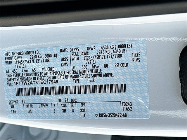 2026 Ford F-250SD XL 2WD CREW CAB