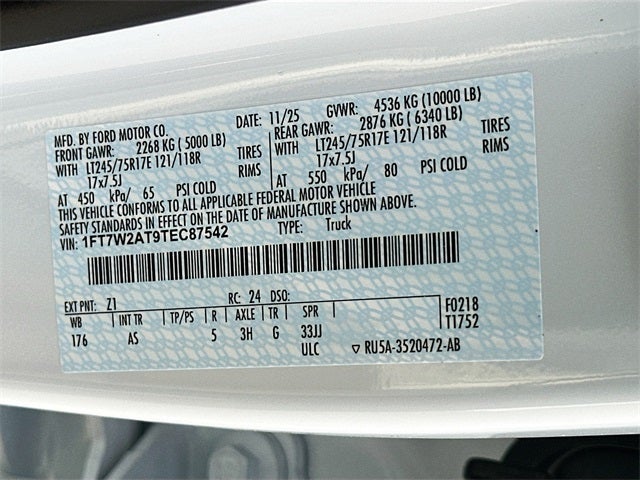 2026 Ford F-250SD XL 2WD CREW CAB