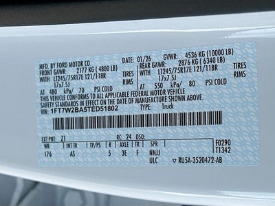 2026 Ford F-250SD XL 4WD CREW CAB