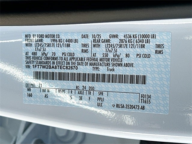 2026 Ford F-250SD XL 4WD CREW CAB