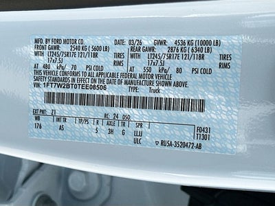2026 Ford F-250SD XL 4WD CREW CAB