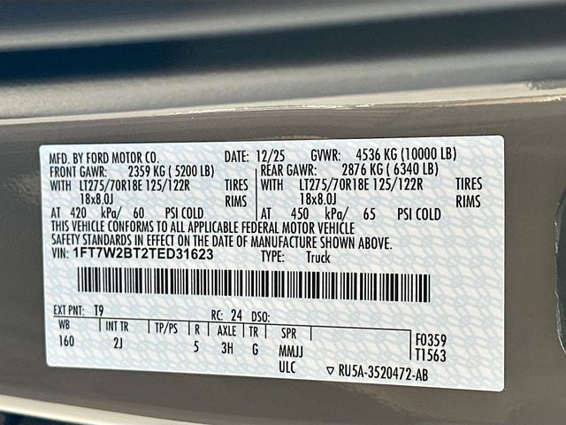 2026 Ford F-250SD XLT 4WD CREW CAB