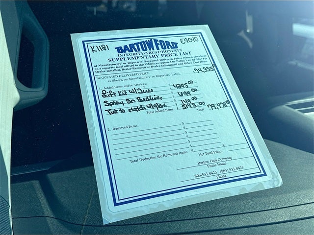 2026 Ford F-250SD STX 4WD CREW CAB / LEVELING KIT & TIRES