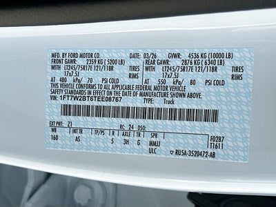 2026 Ford F-250SD XL 4WD CREW CAB