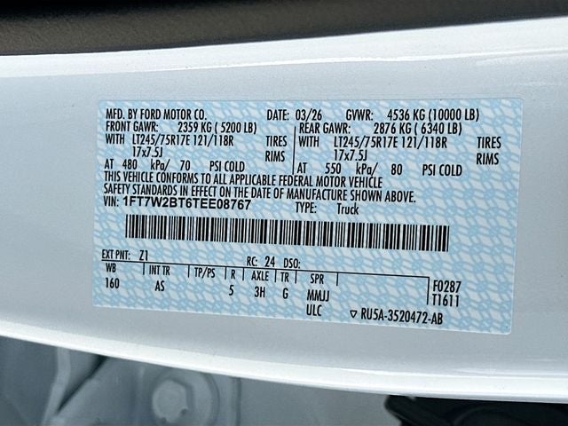 2026 Ford F-250SD XL 4WD CREW CAB