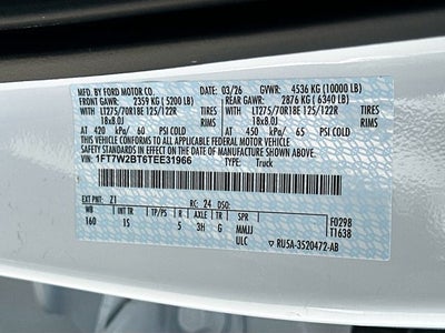 2026 Ford F-250SD XL 4WD CREW CAB