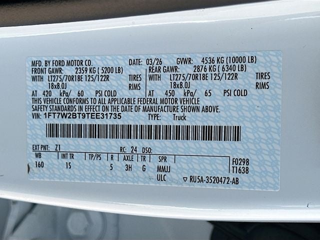 2026 Ford F-250SD XL 4WD CREW CAB