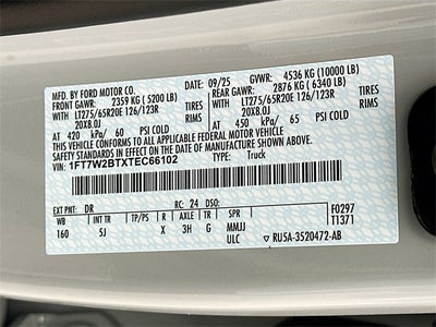 2026 Ford F-250SD Lariat 4WD CREW CAB