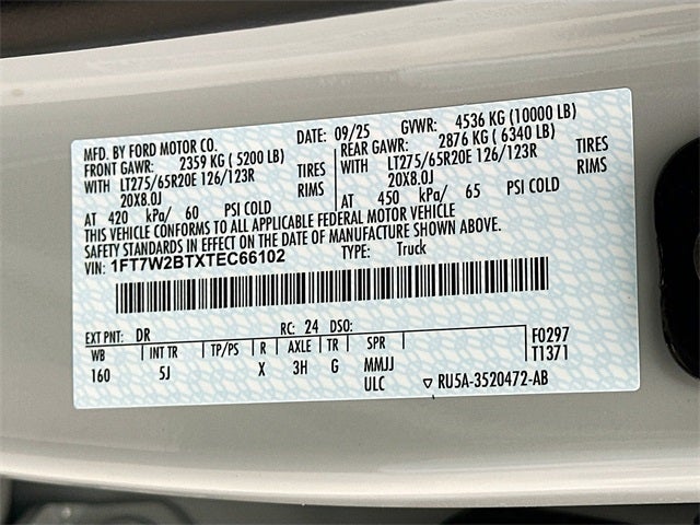 2026 Ford F-250SD Lariat 4WD CREW CAB