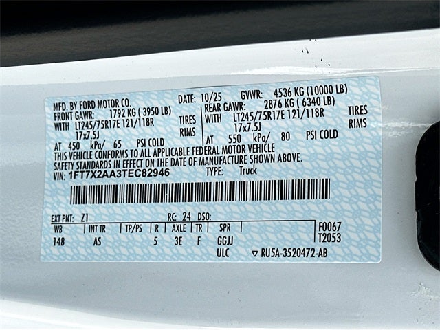 2026 Ford F-250SD XL 2WD SUPER CAB