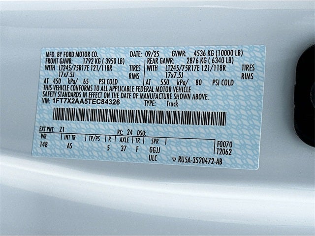 2026 Ford F-250SD XL 2WD SUPER CAB