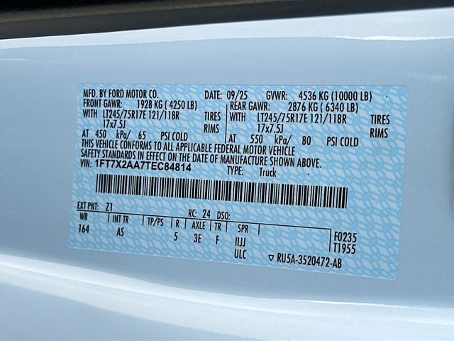 2026 Ford F-250SD XL 2WD SUPER CAB